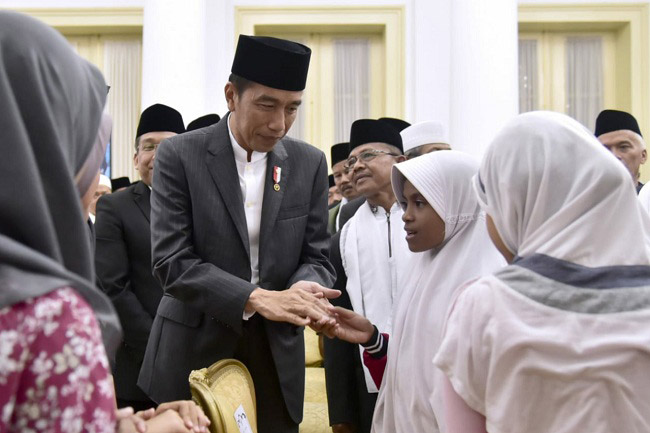 Presiden Jokowi Peringati Maulid Nabi Muhammad di Istana Bogor