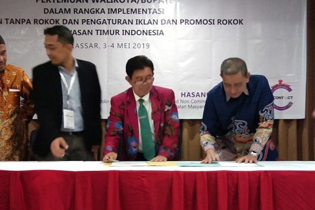 Bupati dan Walikota se Indonesia Timur Tetapkan Kawasan Tanpa Rokok