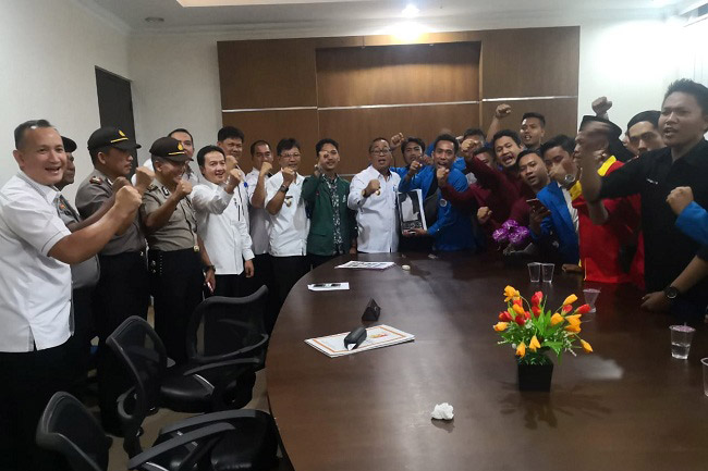 Mahasiswa UMPTB Kunjungi Pemkab Tulangbawang
