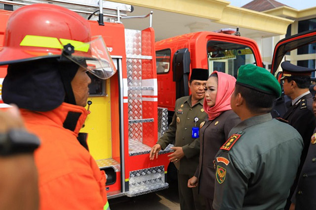 Kendaraan Operasional Baru Bagi Pemadam Kebakaran Tulangbawang