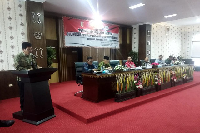 Tulangbawang Sosialisasikan Program Taspen kepada ASN