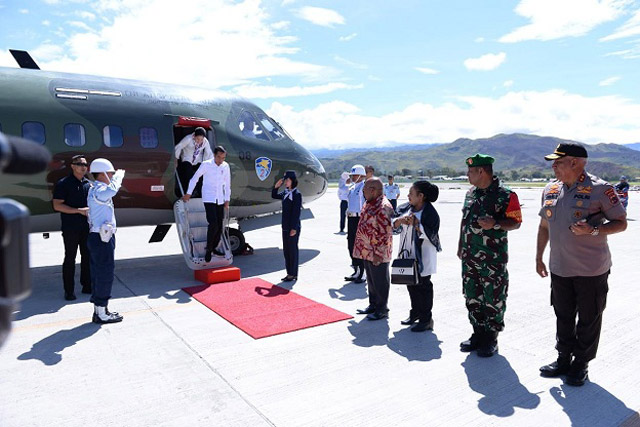 Kunjungan Kerja Presiden Jokowi di Papua dan Papua Barat
