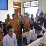 Wakil Bupati Kapuas Tinjau Pelaksanaan Tes CPNS Mandiri