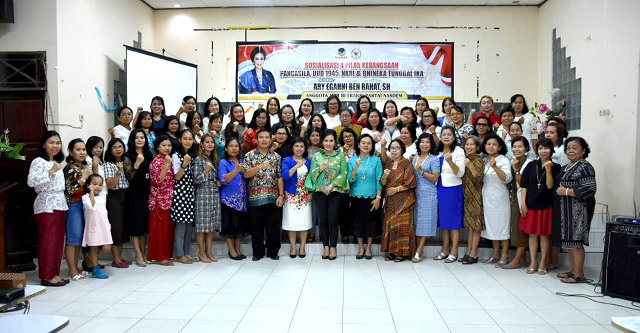 Ary Egahni Sosialisasikan 4 Pilar Kebangsaan di Kotawaringin Timur