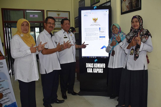 Dinas Kominfo Kapuas Dukung BPS Pada Sensus Penduduk Via Online