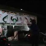 Beri Efek Jera, Satpol PP dan Damkar Kapuas Semprot Disinfektan Warung Pelanggar Jam Operasional PSBB
