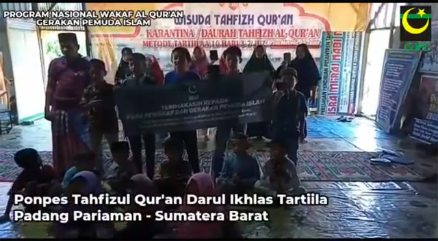 GPI Serahkan 1.000 Mushaf Al Qur'an Kepada Pesantren Tahfidz Seluruh Indonesia