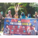 Polsek Kapuas Timur Sosialisasi Pencegahan Covid-19 di Desa Anjir Serapat Barat